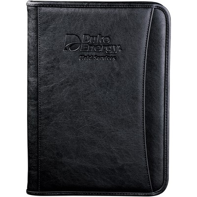 Executive DuraHyde Zippered Padfolio with FSC® Mix Paper