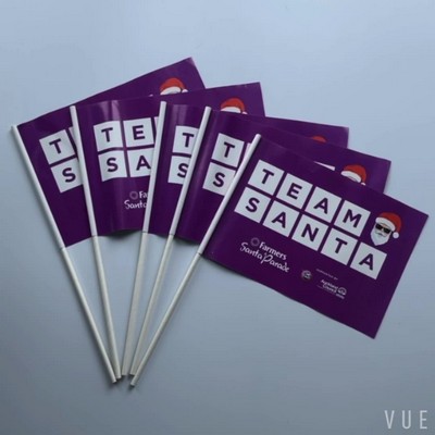 Custom PE Hand Waved Flags