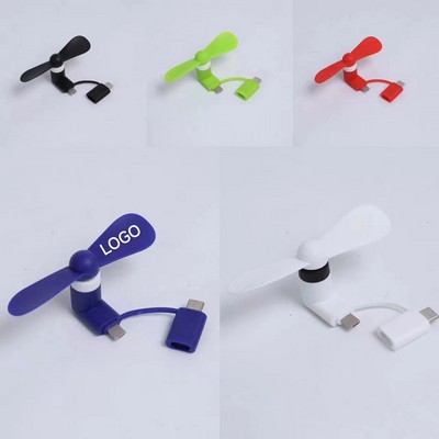 Mini USB Portable Cell Phone Fan