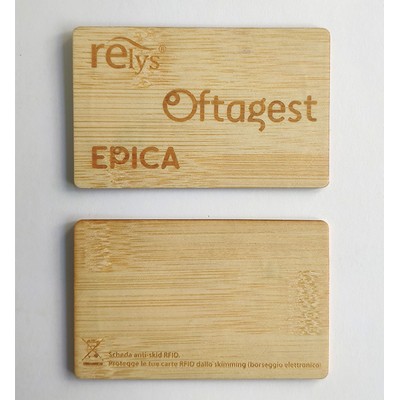 Bamboo NFC Business Card