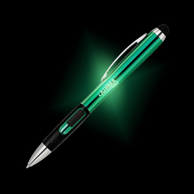 Stylus-405 Light Up Logo Ballpoint Pen