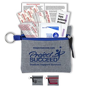 "Selene" 19 Piece First Aid Kit in Zipper Kit