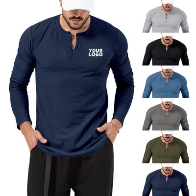 Mens Henley Shirt