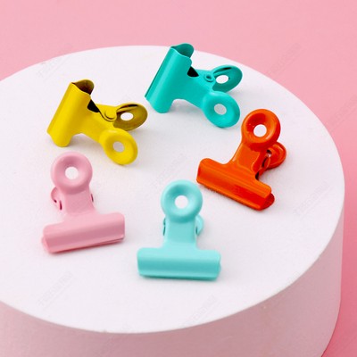 Lacquered Candy-colored Metal Sealing Clip