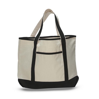 Large Canvas Deluxe Tote