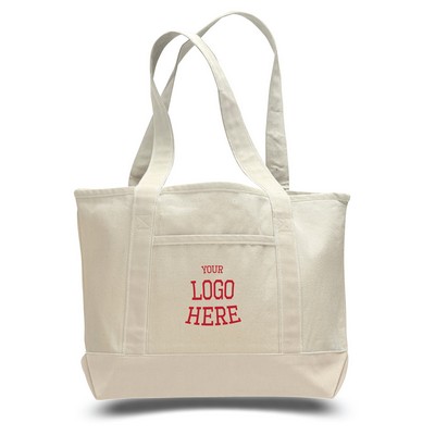 Small Canvas Deluxe Tote