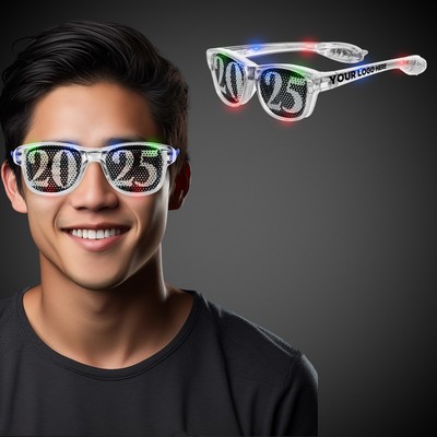 LED 2025 Retro Sunglasses(Imprinted Arms)