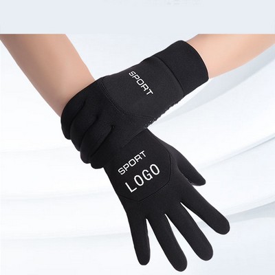 Non-silp Winter Gloves Compatible With Screens