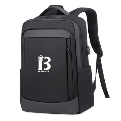 15.6 Inch Travel Laptop Backpack With Usb Charging Port