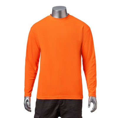 Non-ANSI Safety Workwear High Viz Long Sleeve T-Shirt