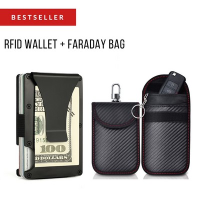 RFID Wallet + FARADAY BAG GIFT SET