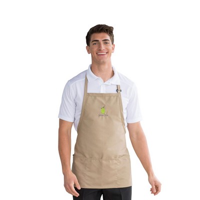 Edwards Industries - Unisex 3-Pocket Bib Apron