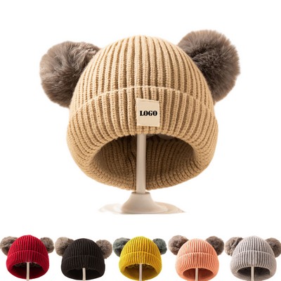 Winter Warm Kids Beanie Cap