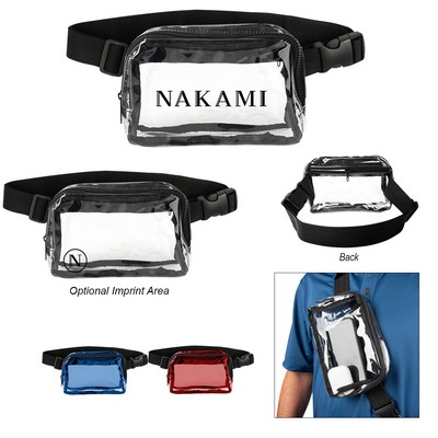 Anywhere Clear Belt Bag