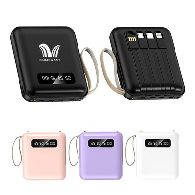 Comes With Four-Wire Power Bank