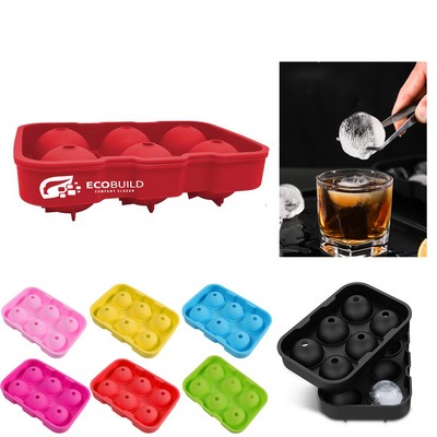 6 Silicone Ice Ball Mold