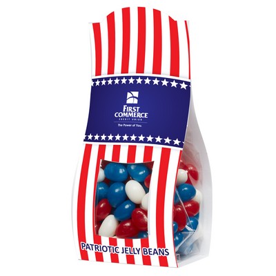 Democratic Desk Drop with Patriotic Jelly Belly® Jelly Beans