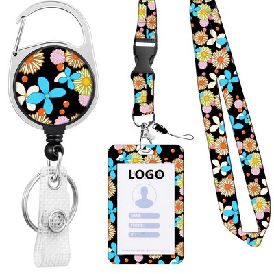 Polyester Lanyard With ID Card Holder