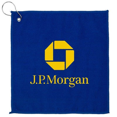 Spirit rPET Rally/Golf Towel w/Carabiner