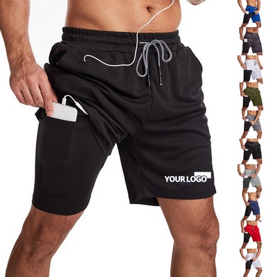 2 in 1 Running Shorts