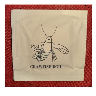 Stock "Crawfish Boil" Moist Towelettes (Pack of 50)