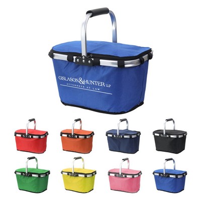 Collapsible Insulated Picnic Basket