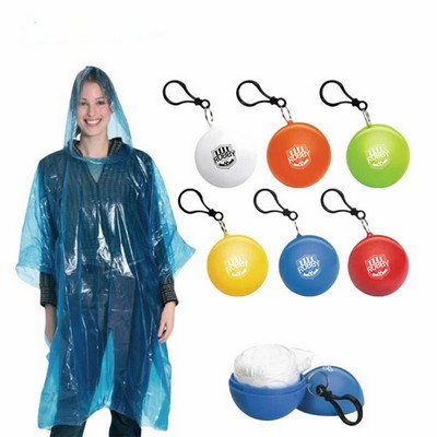 Key Chain Poncho Ball