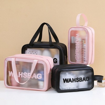 Transparent Waterproof Cosmetic Bag