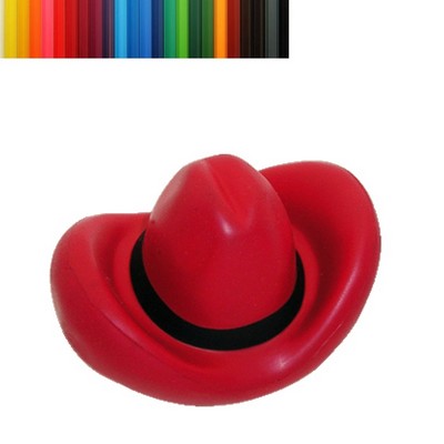 Foam Cowboy Hat Shaped Stress Ball