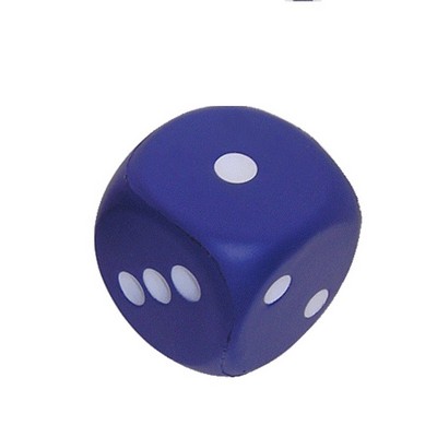 New Foam Dice Shaped Stress Ball with Your Logo