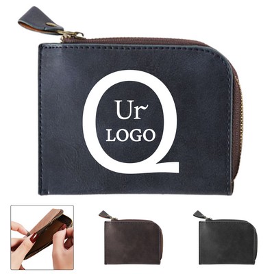 Mini Leather Coin Pouch