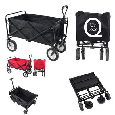 Folding Outdoor Utility Camping Garden Cart