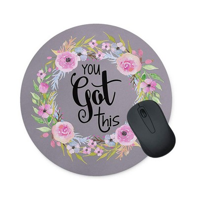 8" Round Mouse Pad