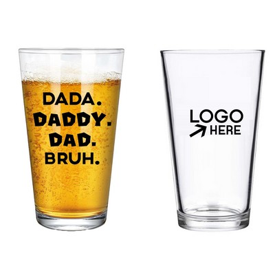 16 Oz. Pint Pub Glass