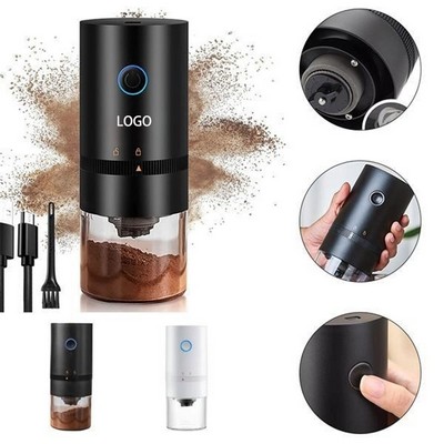 Portable Electric Coffee Bean Grinder - Automatic Charging