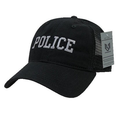 Rapid Dominance Police Relaxed Mesh Baseball Cap