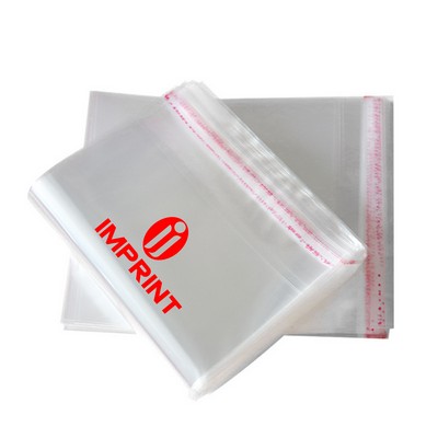 6x9 Inches Clear Flat Self-Sealing Bags