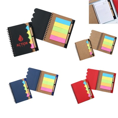 Spiral Notebook Steno Pads&Pen