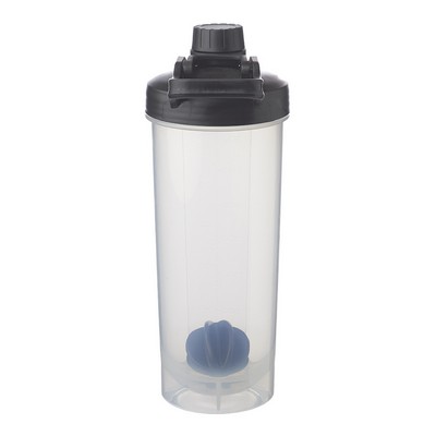 Olympian Plastic Shaker Bottles with Mixer 24 oz