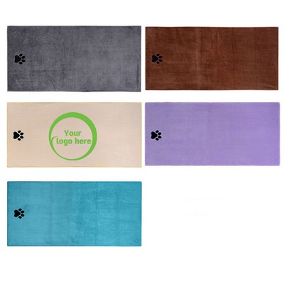 Pet Microfiber Absorbent Towel