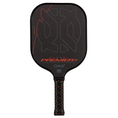 Escalade Sports Onix - Evoke Premier Raw Carbon 14 Pickleball Paddle - Black