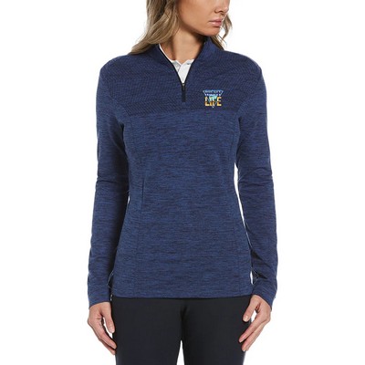 Perry Ellis Ladies 1/4 Zip Pullover