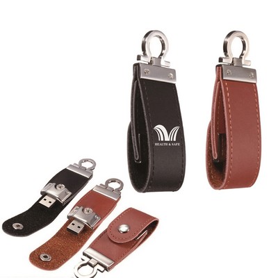 8GB Leather U-Disk USB Flash Drives