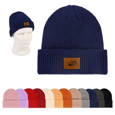 Unisex Premium Cuffed Beanie Hat