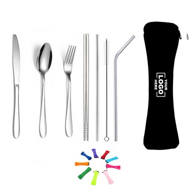 7 Piece Stainless Steel Silverware Set