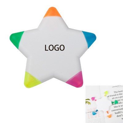 Star-Shaped Multi-Color Highlighter