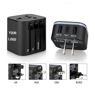 Multi-Function Travel Adapter Plug