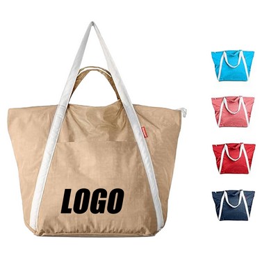 Waterproof And Sandproof Large Capacity Foldable Beach Bag