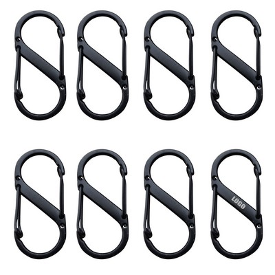 Stylish S-Shaped Key Tag Holder Carabiners