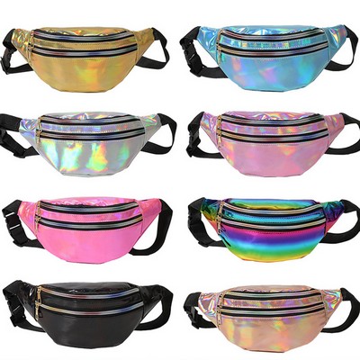 Holographic Waterproof Running Waist Pack